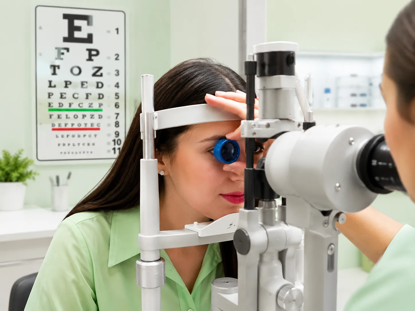 Ação de teste de visão e exame de vista realizada na Cass Vision Óptica